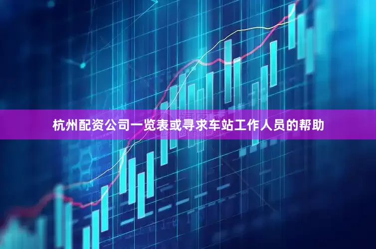 杭州配资公司一览表或寻求车站工作人员的帮助